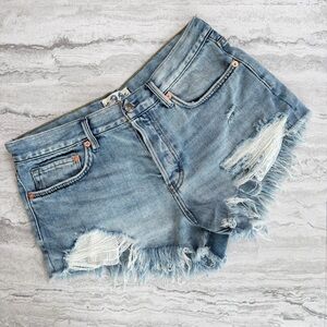 FREE PEOPLE Denim Shorts